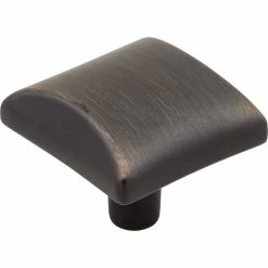 Best Pirce 🥰 Hardware Resources Glendale 1 in. Square Cabinet Knob with 2-Screw in Brushed Oil Rubbed Bronze ✨