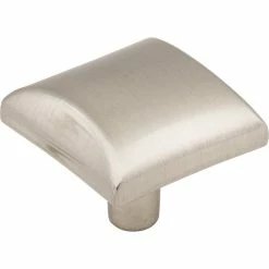 Coupon ⌛ Hardware Resources Glendale 1-1/16 in. Zinc Cabinet Knob in Satin Nickel 🌟