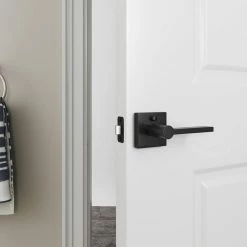 Best reviews of 🎁 Premier Flat Bar Lever Privacy Door Lock in Matte Black 🤩 -Hardware Resources Sales Query 101