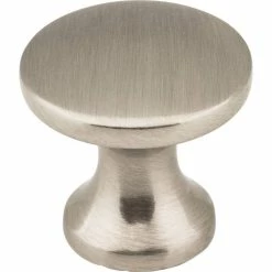 Promo 🛒 Hardware Resources Palisade® 1 in. Zinc Cabinet Knob with 1-Screw in Satin Nickel 😀