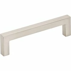 Budget 👏 Hardware Resources Stanton 4-1/8 in. Cabinet Square Bar Pull in Satin Nickel ✔️