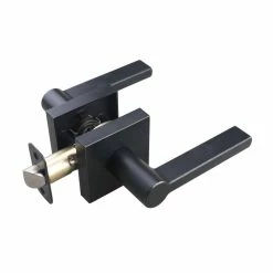 Deals ๐ Premier Flat Bar Lever Passage Door Lock in Oil Rubbed Bronze โ