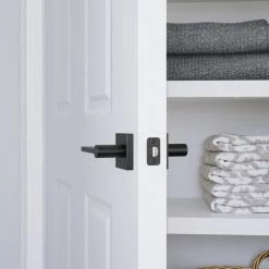 Cheap 😉 Premier Flat Bar Lever Passage Door Lock in Matte Black ✔️ -Hardware Resources Sales Query 138