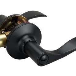 Brand new ⭐ Wave Lever Privacy Door Lock in Matte Black 🌟