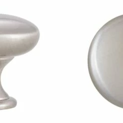 Budget 🔥 Hardware Resources Madison 1-3/16 in. Zinc Cabinet Knob in Satin Nickel 👍