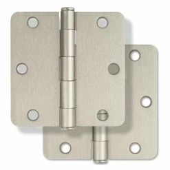 Cheap 😍 Westcraft 3-1/2 in. Steel Door Hinge in Satin Nickel (Pack of 2) 🔥