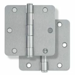 Hot Sale ๐งจ Westcraft 3-1/2 in. Steel Door Hinge in Satin Chrome (Pack of 2) ๐ฅ