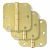 Brand new 👏 Westcraft 3-1/2 in. Steel Door Hinge in Champagne Brass (Pack of 3) 👍 -Hardware Resources Sales Query 197