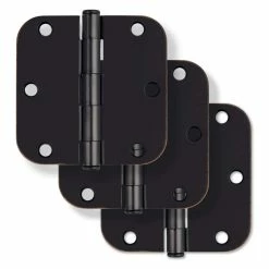 Cheap ๐ Westcraft 3-1/2 in. Steel Door Hinge in Oil Rubbed Bronze (Pack of 3) ๐