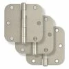 Hot Sale 🥰 Westcraft 3-1/2 in. Steel Door Hinge in Satin Nickel (Pack of 3) 🌟 -Hardware Resources Sales Query 201