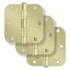 Flash Sale 👍 Westcraft 3-1/2 in. Steel Door Hinge in Polished Brass (Pack of 3) 🎉 -Hardware Resources Sales Query 205