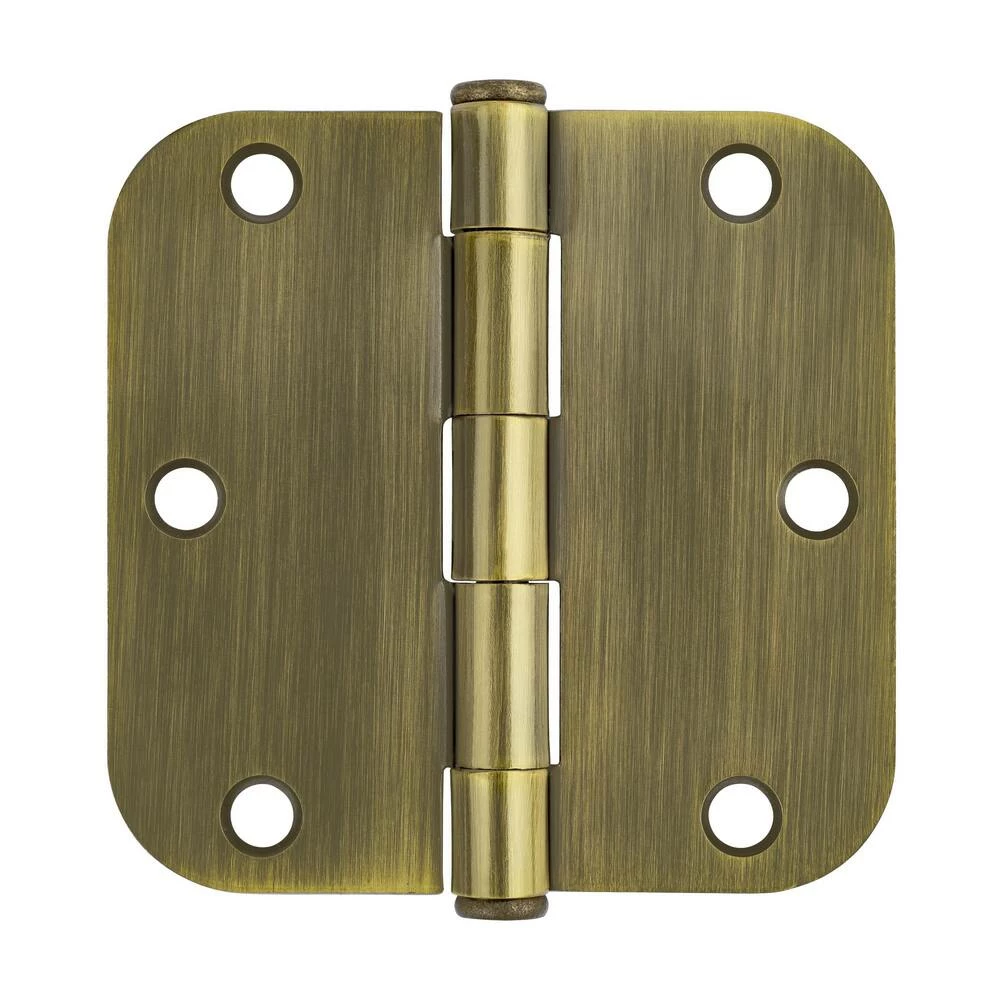 New โจ Westcraft 3-1/2 in. Steel Door Hinge in Antique Brass (Pack of 3) ๐ 4 New โจ Westcraft 3-1/2 in. Steel Door Hinge in Antique Brass (Pack of 3) ๐ - Image 2