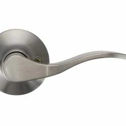 Best deal 🎉 Wave Lever Right Hand Dummy Door Lock in Satin Nickel 😍