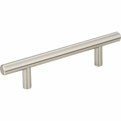 New 💯 Hardware Resources Naples 6-1/8 in. Cabinet Bar Pull with 2 Screws in Satin Nickel 🎁