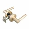 Budget ✨ Premier Round Rod Lever Privacy Door Lock in Brushed Gold 🤩 -Hardware Resources Sales Query 221