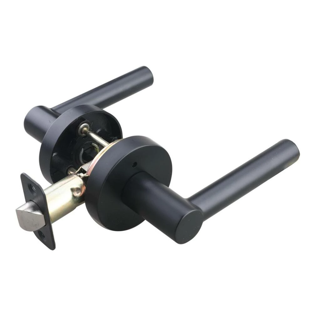 Best Sale ๐ Premier Round Rod Lever Privacy Door Lock in Matte Black โค๏ธ 3 Best Sale ๐ Premier Round Rod Lever Privacy Door Lock in Matte Black โค๏ธ