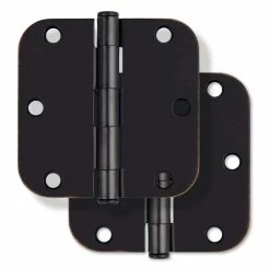 Budget ๐ Westcraft 3-1/2 in. Steel Door Hinge in Oil Rubbed Bronze (Pack of 2) ๐