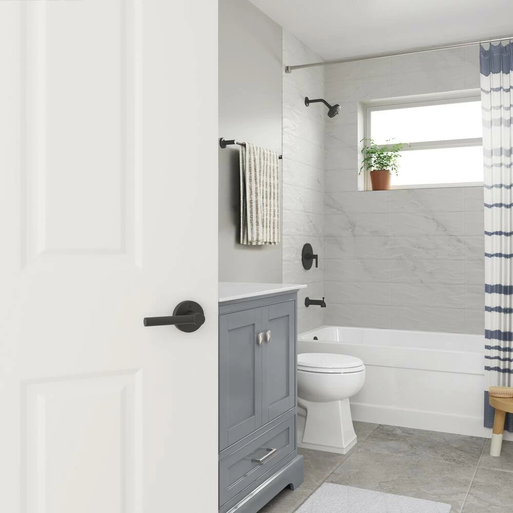 Best Sale ๐ Premier Round Rod Lever Privacy Door Lock in Matte Black โค๏ธ 5 Best Sale ๐ Premier Round Rod Lever Privacy Door Lock in Matte Black โค๏ธ - Image 3