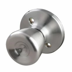 Best Sale 🌟 Tulip Dummy Door Knob in Satin Nickel 😍