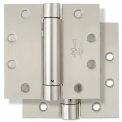 Budget ๐ Westcraft 4-1/2 in. Steel Spring Door Hinge in Satin Nickel ๐งจ