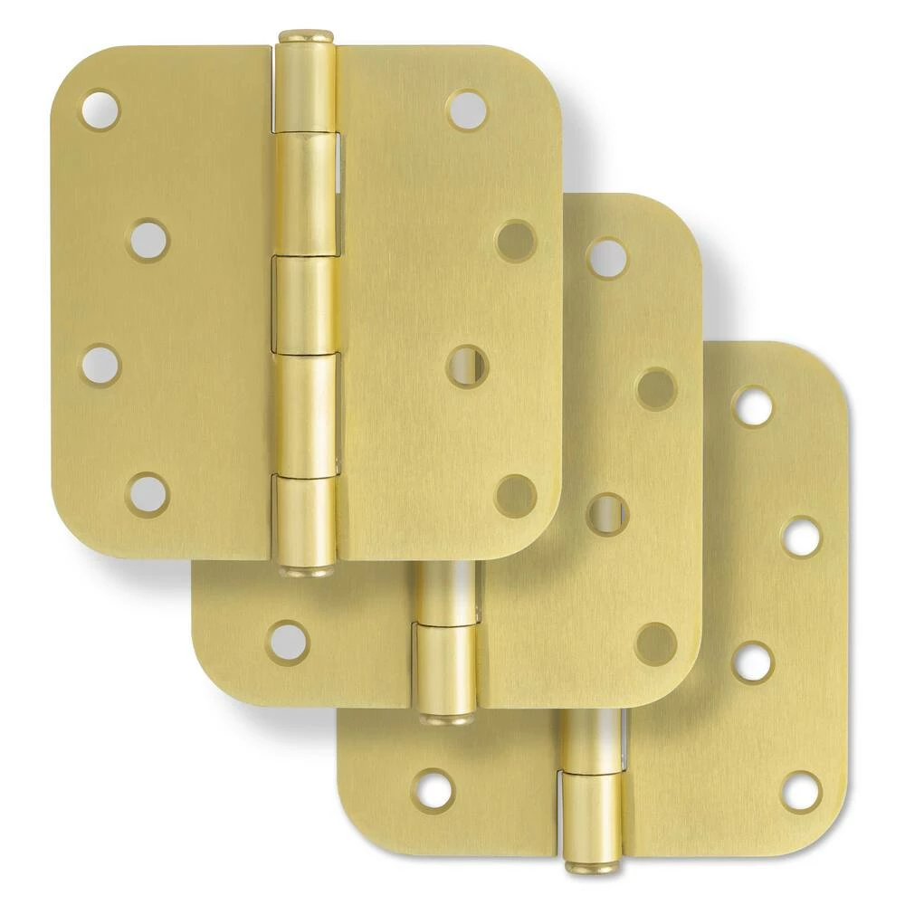 Hot Sale โ Westcraft 4 in. Steel Door Hinge in Champagne Brass (Pack of 3) ๐ 3 Hot Sale โ Westcraft 4 in. Steel Door Hinge in Champagne Brass (Pack of 3) ๐