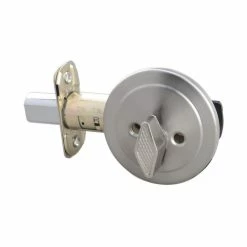 Cheapest 🧨 Deadbolt Lock Single Sided Half Bore in Satin Nickel ⌛
