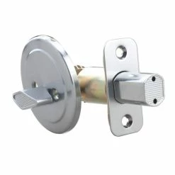 Wholesale 🌟 Deadbolt Lock Single Sided Half Bore in Satin Chrome 🤩