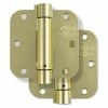 Discount 🛒 Westcraft 3-1/2 in. Steel Spring Door Hinge in Satin Brass (Pack of 2) 🔔