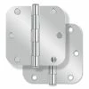 Best deal 🤩 Westcraft 3-1/2 in. Steel Door Hinge in Polished Chrome (Pack of 2) ⭐