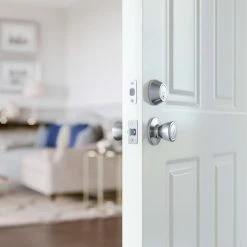 Best Sale ❤️ Tulip Knob Entrance Lock in Satin Chrome 😉 -Hardware Resources Sales Query 292