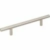 Coupon 💯 Hardware Resources Naples 1/2 in. Steel Cabinet Pull in Satin Nickel 🧨