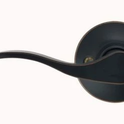 Best deal 🔔 Wave Lever Left Hand Dummy Door Lock in Oil Rubbed Bronze ✨