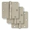 Top 10 👍 Westcraft 3-1/2 in. Steel Door Hinge in Satin Nickel (Pack of 3) 🧨 -Hardware Resources Sales Query 305