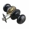 Coupon 🥰 Ridged Flat Ball Knob Privacy Door Lock in Oil Rubbed Bronze 🎁 -Hardware Resources Sales Query 311