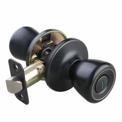 Discount 🔥 Tulip Knob Privacy Door Lock in Oil Rubbed Bronze 💯