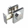 Discount 🔥 Premier Square Single Cylinder Deadbolt in Polished Chrome 🌟 -Hardware Resources Sales Query 336