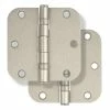 New ⌛ Westcraft 3-1/2 in. Steel Ball Bearing Door Hinge in Satin Nickel (Pack of 2) 🤩 -Hardware Resources Sales Query 342