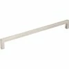 Wholesale ✔️ Hardware Resources Stanton 3/8 in. Zinc Cabinet Pull in Satin Nickel ⌛