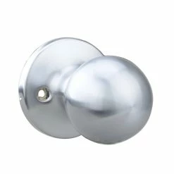 Best reviews of 😍 Ball Dummy Door Knob in Satin Chrome 🛒
