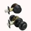 Flash Sale 😉 Flat Ball Knob Entrance & Deadbolt Lock in Oil Rubbed Bronze 🤩 -Hardware Resources Sales Query 358