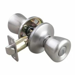 Hot Sale 🎉 Tulip Knob Privacy Door Lock in Satin Nickel 💯
