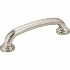 Best Sale 🥰 Hardware Resources Bremen 1 Cabinet Pull with Screw in Satin Nickel 💯