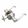Best Pirce ✔️ Closed Scroll Lever Privacy Door Lock in Satin Nickel 🔥 -Hardware Resources Sales Query 378