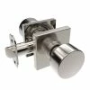 New ✔️ Shaker Knob Passage Door Lock, Square Rosette in Satin Nickel ⌛ -Hardware Resources Sales Query 388