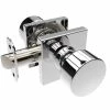New 🔥 Shaker Knob Passage Door Lock, Square Rosette in Polished Chrome 😍 -Hardware Resources Sales Query 390