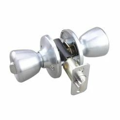 Wholesale 🎉 Tulip Knob Entrance & Deadbolt Lock in Satin Chrome 👍 -Hardware Resources Sales Query 398