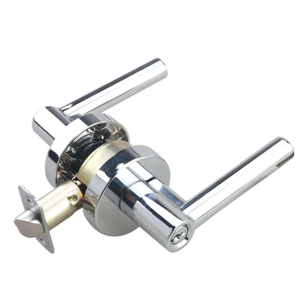 Deals ๐ฅฐ Premier Round Rod Lever Entrance Door Lock in Polished Chrome ๐ฅ 3 Deals ๐ฅฐ Premier Round Rod Lever Entrance Door Lock in Polished Chrome ๐ฅ