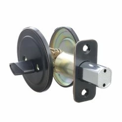 Brand new 🛒 Deadbolt Lock Single Sided Full Bore in Oil Rubbed Bronze 😍