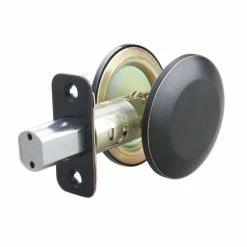 Brand new 🛒 Deadbolt Lock Single Sided Full Bore in Oil Rubbed Bronze 😍 -Hardware Resources Sales Query 455