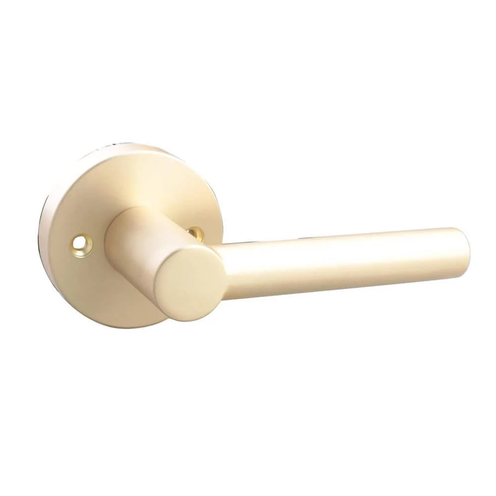 Promo โจ Premier Round Rod Lever Dummy Door Lock in Brushed Gold ๐ 3 Promo โจ Premier Round Rod Lever Dummy Door Lock in Brushed Gold ๐